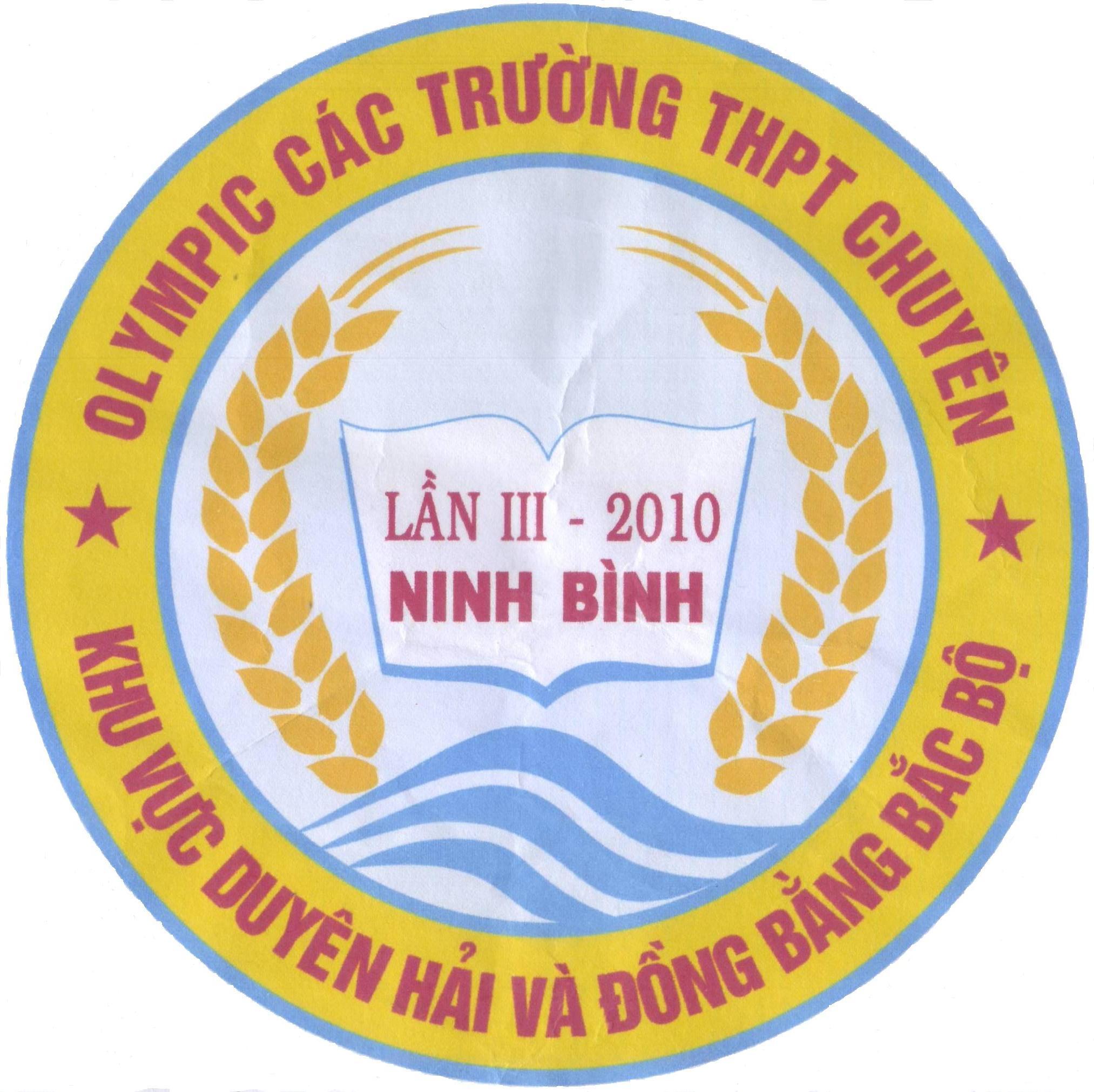 THI OLYMPIC VÙNG DUYÊN HẢI VÀ ĐỒNG BẰNG BẮC BỘ